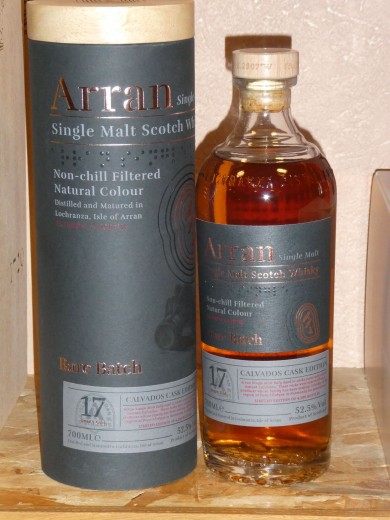 ARRAN 17 ANS CALVADOS RARE...